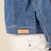 Veste en jean éco-responsable denim stone femme