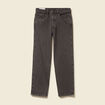 Jeans large longueur 32 en coton marron homme