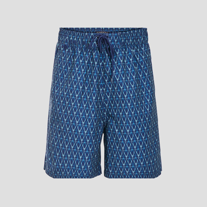 Short de bain bleu pétrole homme