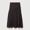 Jupe longue noir femme