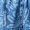 Short large en jean denim stone femme