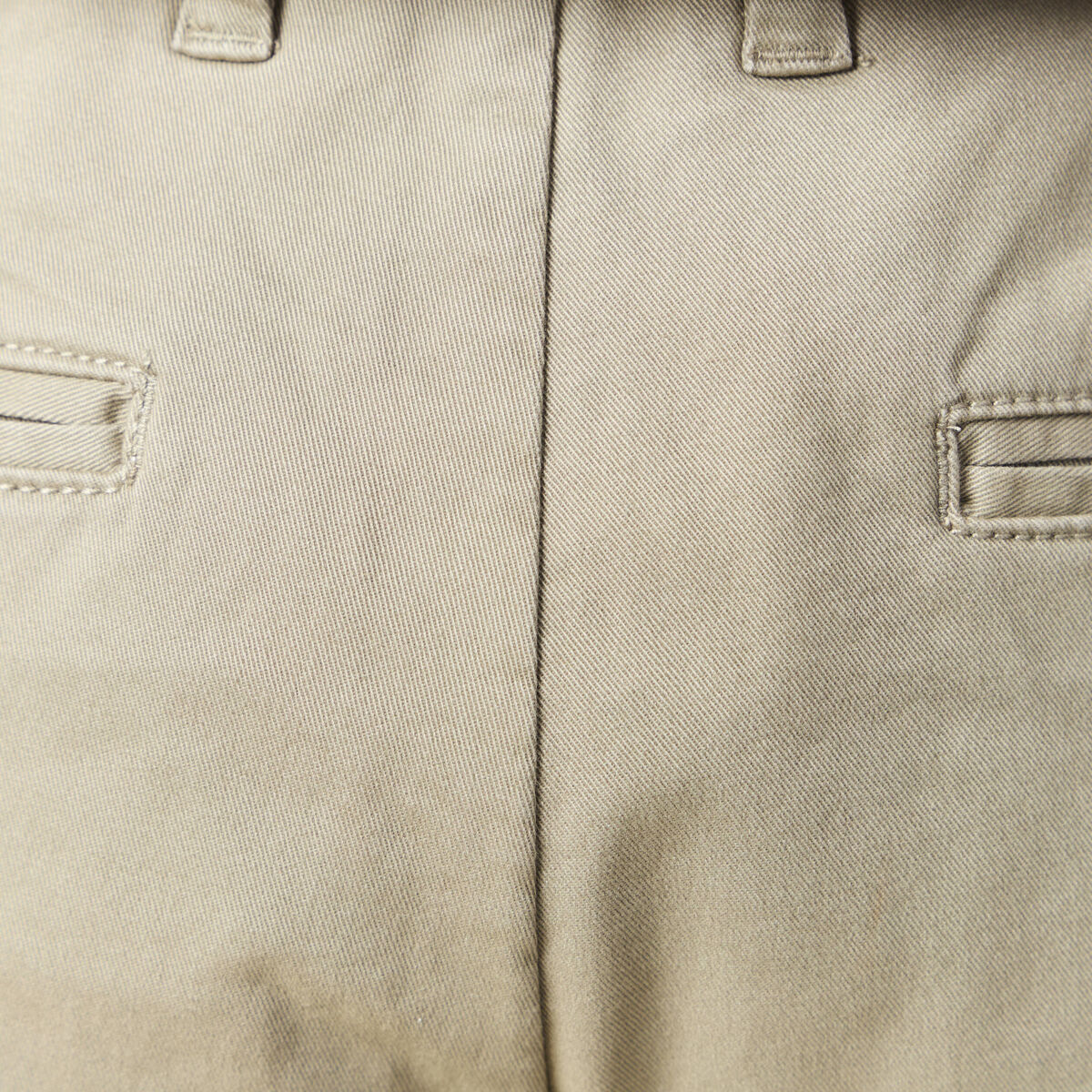 Chino coupe straight vert kaki homme