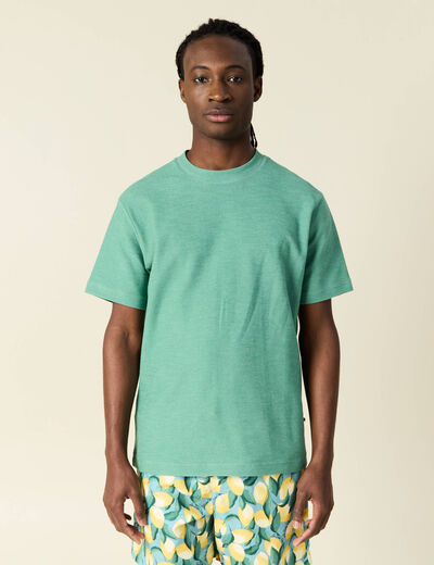 T-shirt manches courtes vert homme