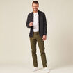 Pantalon slim Instinct chino taupe homme