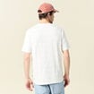 T-shirt manches courtes ecru homme