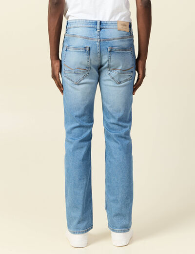 Jeans regular 5 poches denim used homme