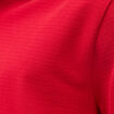 Polo cintr&eacute; en coton manches courtes rouge homme