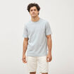 T-shirt manches courtes gris clair homme