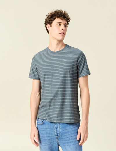 T-shirt éco-responsable vert foncé homme
