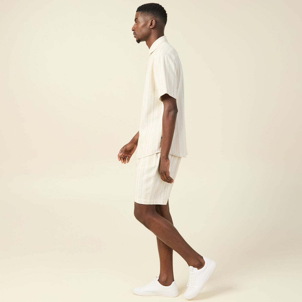 Chemise éco-responsable ecru homme