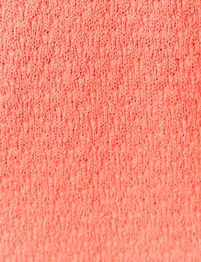 Débardeur bretelles larges rouge corail femme