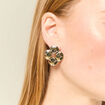Boucles d'oreilles couleur or femme