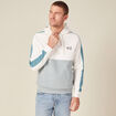 Sweat éco-responsable bleu gris homme