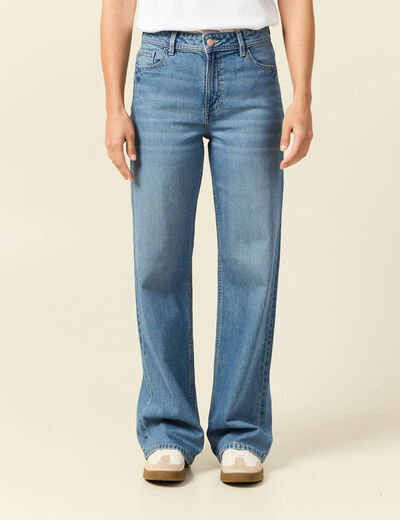 Jeans large taille standard denim used femme