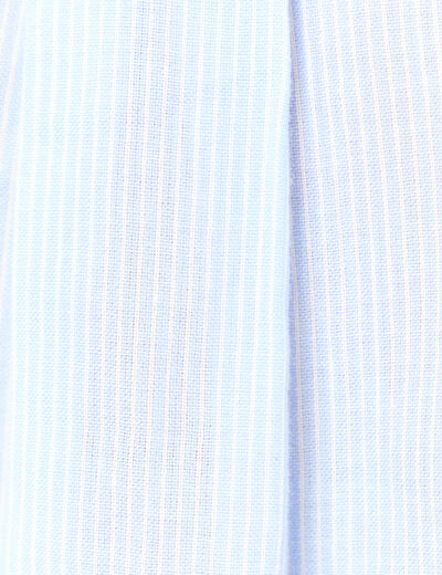 Chemise manches longues bleu ciel femme