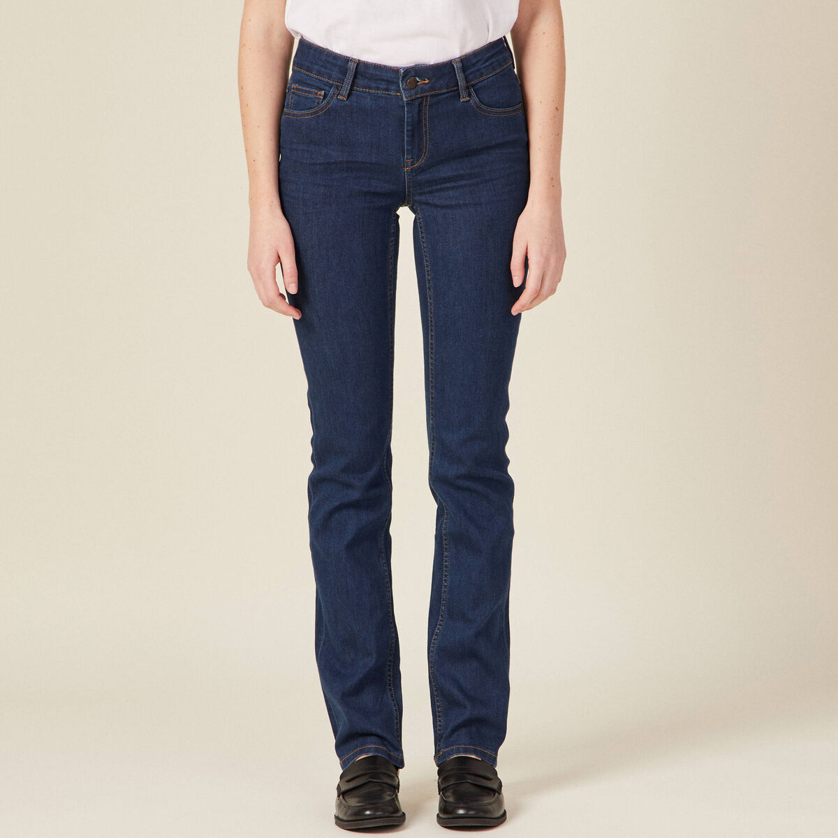 Jeans Fanny - regular denim brut femme