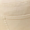 Jeans slim 5 poches denim beige homme