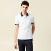 Polo éco-responsable vert olive homme