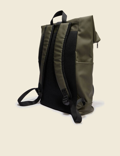 Sac &agrave; dos pour ordinateur vert fonc&eacute; homme