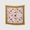 Foulard taupe femme