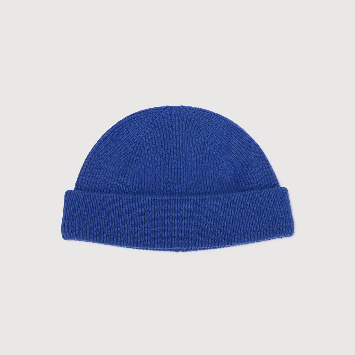 Bonnet bleu electrique homme