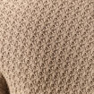 Pull col rond en coton taupe homme