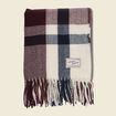 &Eacute;charpe bordeaux homme