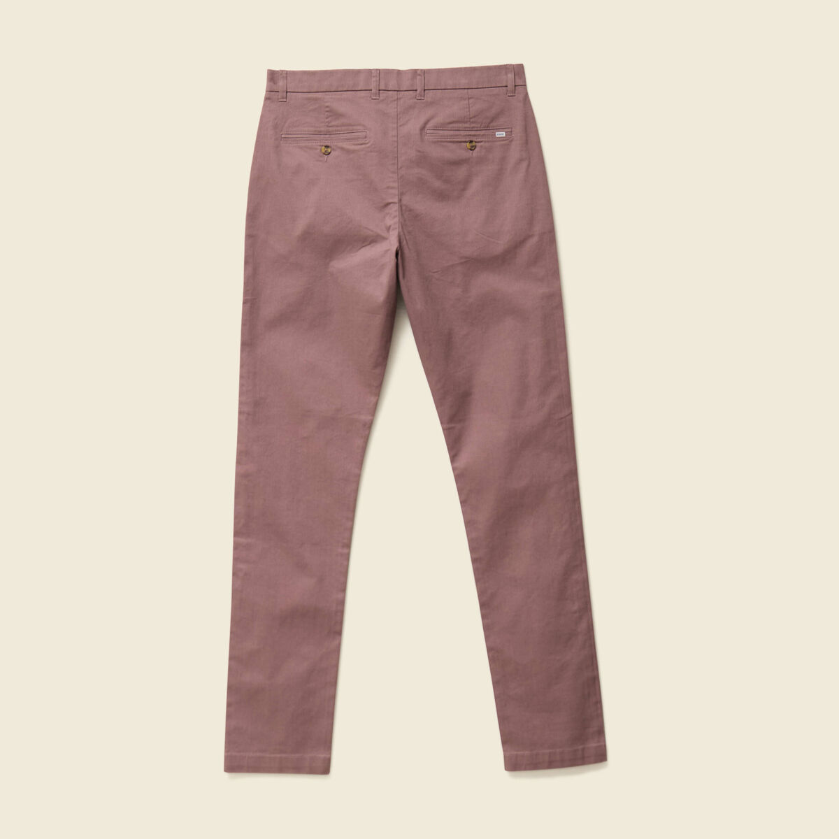 Pantalon chino slim vieux rose homme