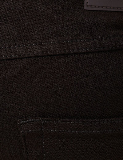 Jeans regular denim noir homme