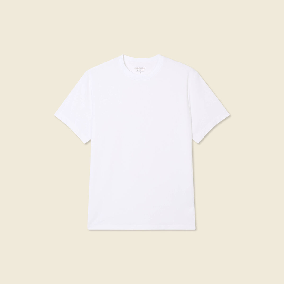 T-shirt manches courtes blanc homme