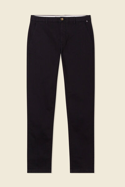 Pantalon slim Instinct chino noir homme