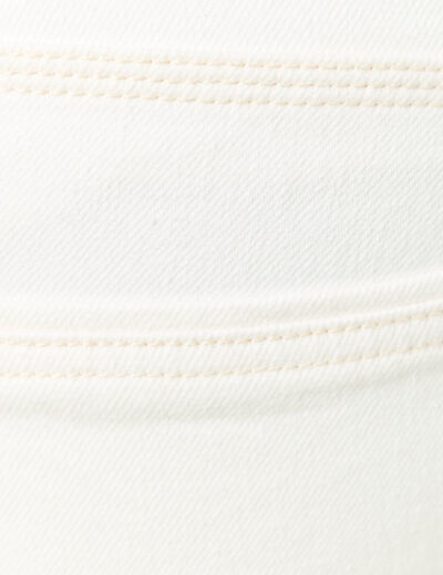 Jeans regular longueur 34 denim blanc homme