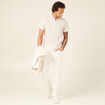 Chemise manches courtes blanc homme