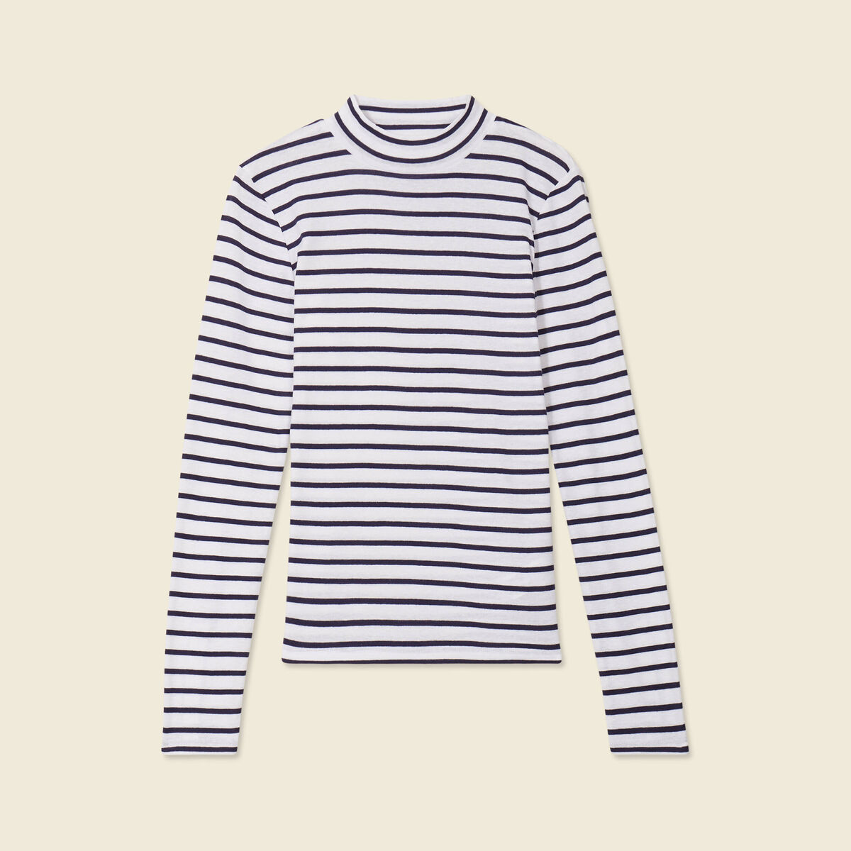 T-shirt manches longues ecru femme