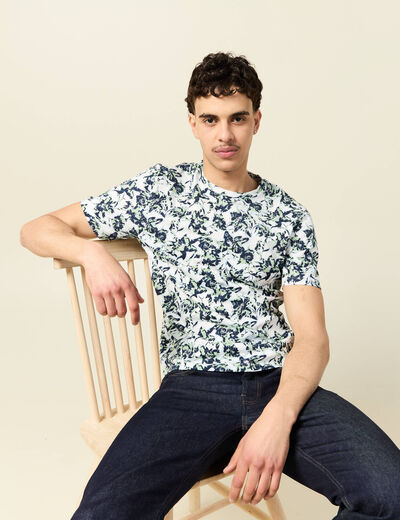 T-shirt manches courtes vert homme