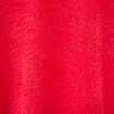 Pull droit manches 3/4 col rond rouge femme