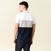 Polo manches courtes taupe homme