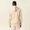 Sweat manches longues zipp&eacute; beige homme