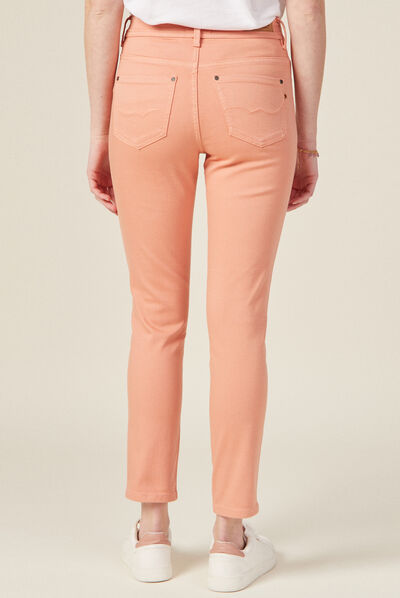 Pantalon éco-responsable rose clair femme