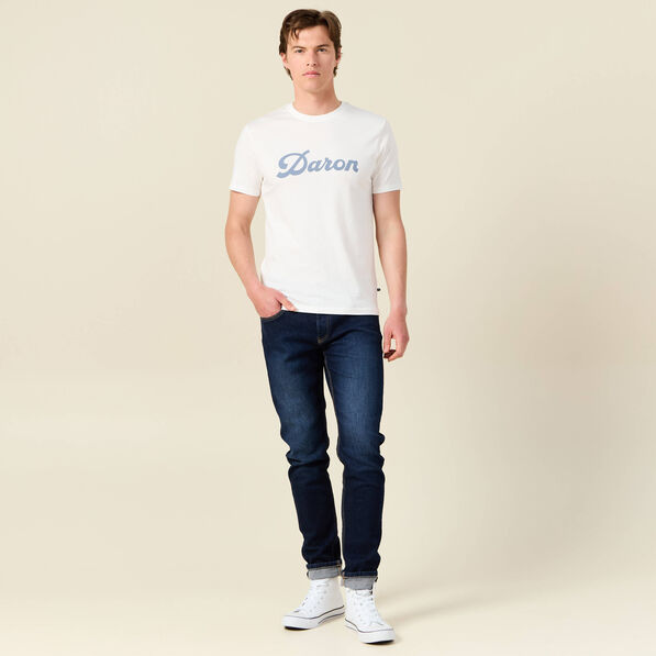 t shirt manches courtes ecru homme T-shirt manches courtes ecru homme