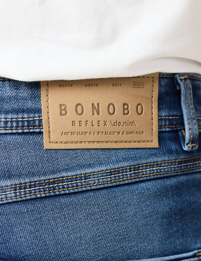Jeans slim ultra stretch denim stone homme