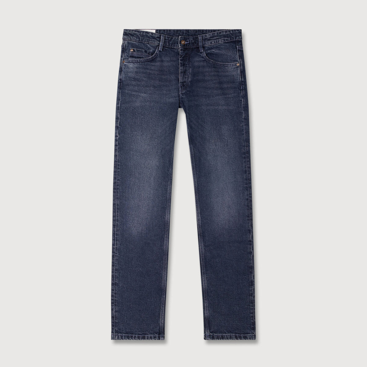 Jeans regular longueur 34 denim stone homme