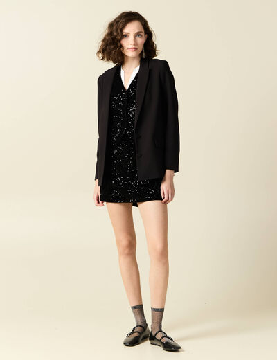 Blouse manches longues blanc femme