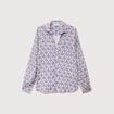Blouse manches longues blanc femme