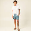 Short de bain bleu pétrole homme