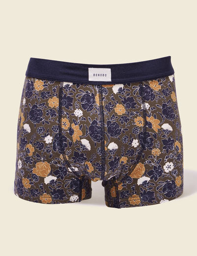 Lot 2 boxers taupe homme