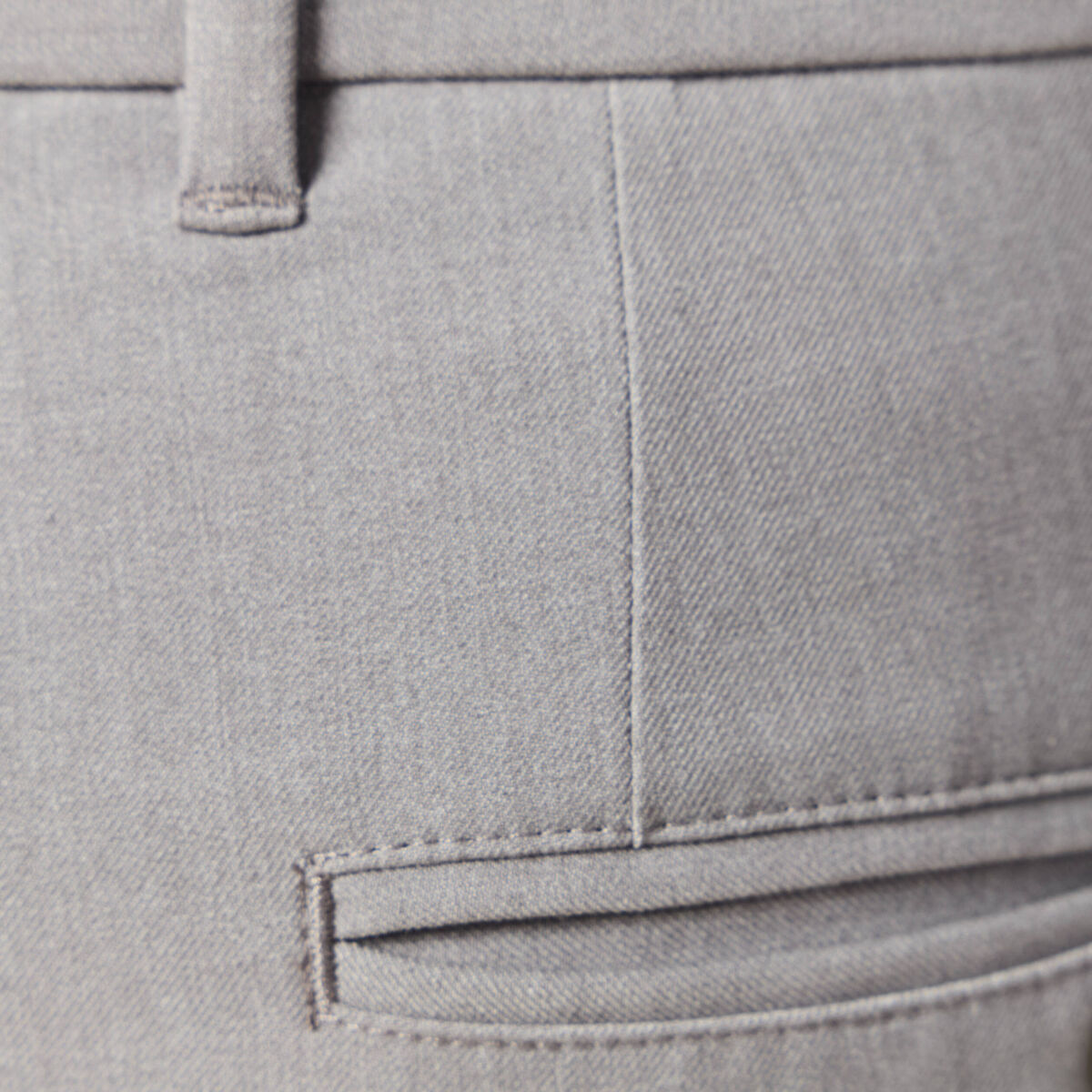 Pantalon chino large gris foncé homme
