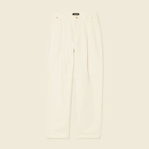 jeans large taille haute denim blanc femme Jeans large taille haute denim blanc femme