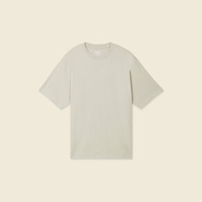 T-shirt manches courtes beige homme