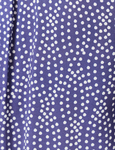 Blouse sans manches bleu marine femme